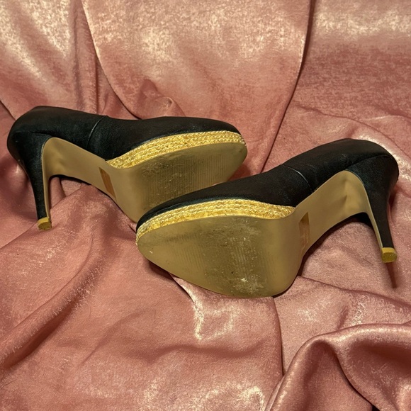 Woven platform pumps by Qupid sz 9 - Picture 5 of 7